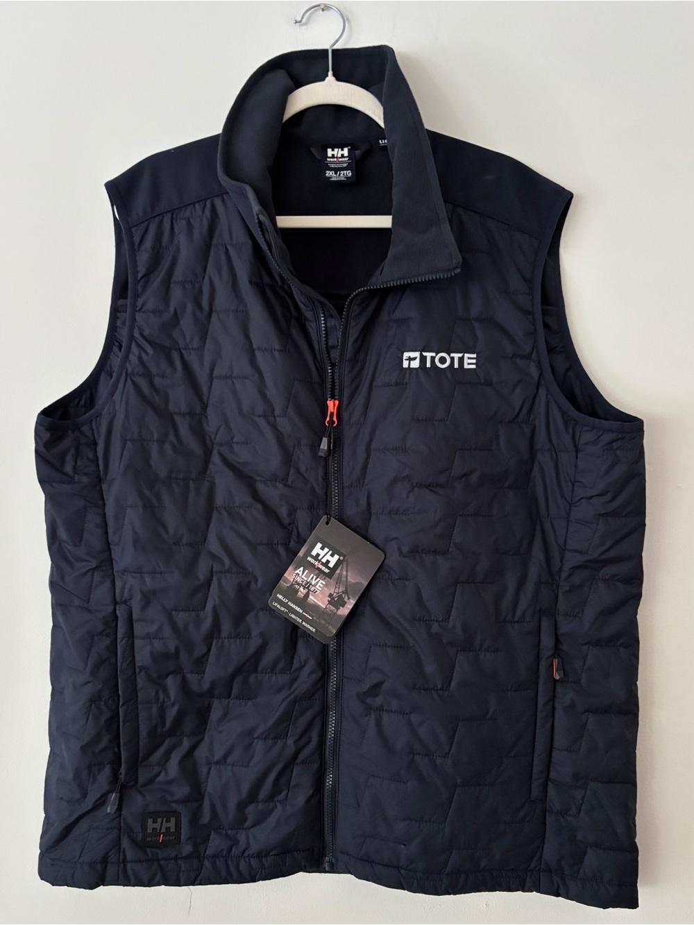 Helly Hansen Workwear Kensington Lifaloft Vest Men's 2XL Navy 73232 NWT